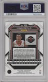 Jabari Smith Jr. from the 2022-23 Panini Prizm  set graded by PSA and given an overall grade of 10.