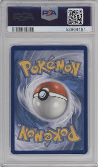Charizard V from the 2020 Pokemon SWSH set featuring a Champion's Path ETB parallel graded by PSA and given an overall grade of 10.