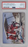 Justin Upton/Shohei Ohtani/Mike Trout from the 2018 Topps Update set graded by PSA and given an overall grade of 10.