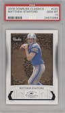 Matthew Stafford from the 2009 Donruss Classics set graded by PSA and given an overall grade of 10.