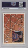Grant Hill from the 1994-95 Topps set graded by PSA and given an overall grade of 10.