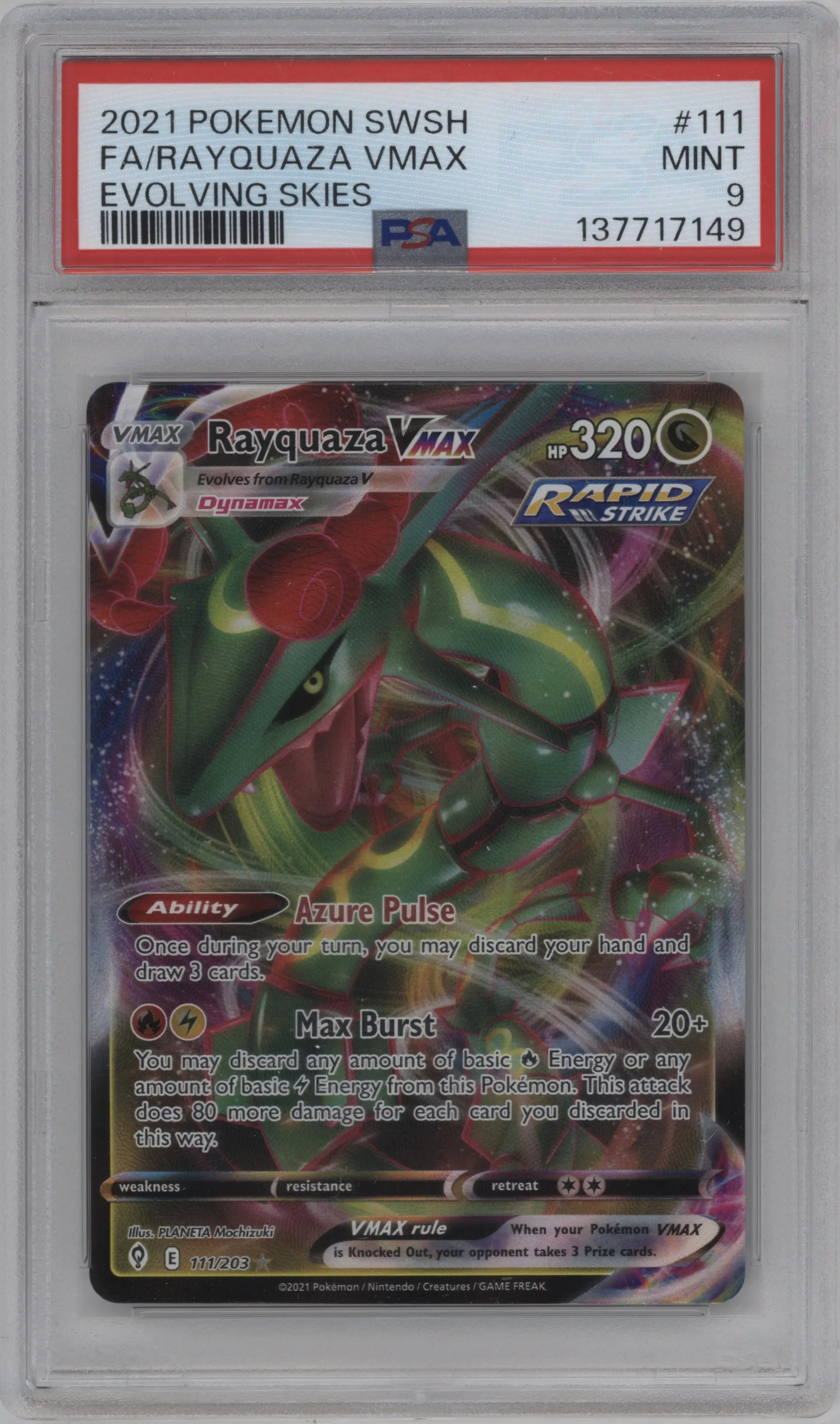 Rayquaza VMax