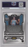 Brandon Miller from the 2023-24 Panini Prizm set featuring a Pink Ice parallel graded by PSA and given an overall grade of 10.