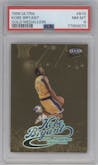Kobe Bryant from the 1998-99 Fleer Ultra set featuring a Gold Medallion parallel graded by PSA and given an overall grade of 8.
