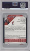 Dwyane Wade from the 2004-05 Bowman set featuring a X-Fractor parallel graded by PSA and given an overall grade of 9.