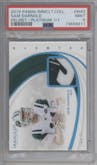 Sam Darnold from the 2019 Panini Immaculate Collection set featuring a Platinum parallel graded by PSA and given an overall grade of 9.