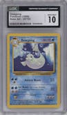 Dewgong from the 1999 Pokemon set graded by CSG and given an overall grade of 10.