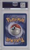Machamp from the 1999 Pokemon set graded by PSA and given an overall grade of 8.