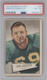 John Lee Hancock from the 1952 Bowman Large set graded by PSA and given an overall grade of 4.