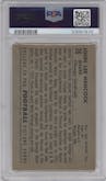 John Lee Hancock from the 1952 Bowman Large set graded by PSA and given an overall grade of 4.