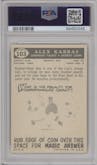 Alex Karras from the 1959 Topps set graded by PSA and given an overall grade of 5.