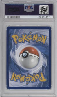 Geeta from the 2023 Pokemon SV set graded by PSA and given an overall grade of 10.