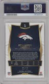 Demaryius Thomas from the 2016 Panini Select set featuring a Gold Prizm parallel graded by PSA and given an overall grade of 9.
