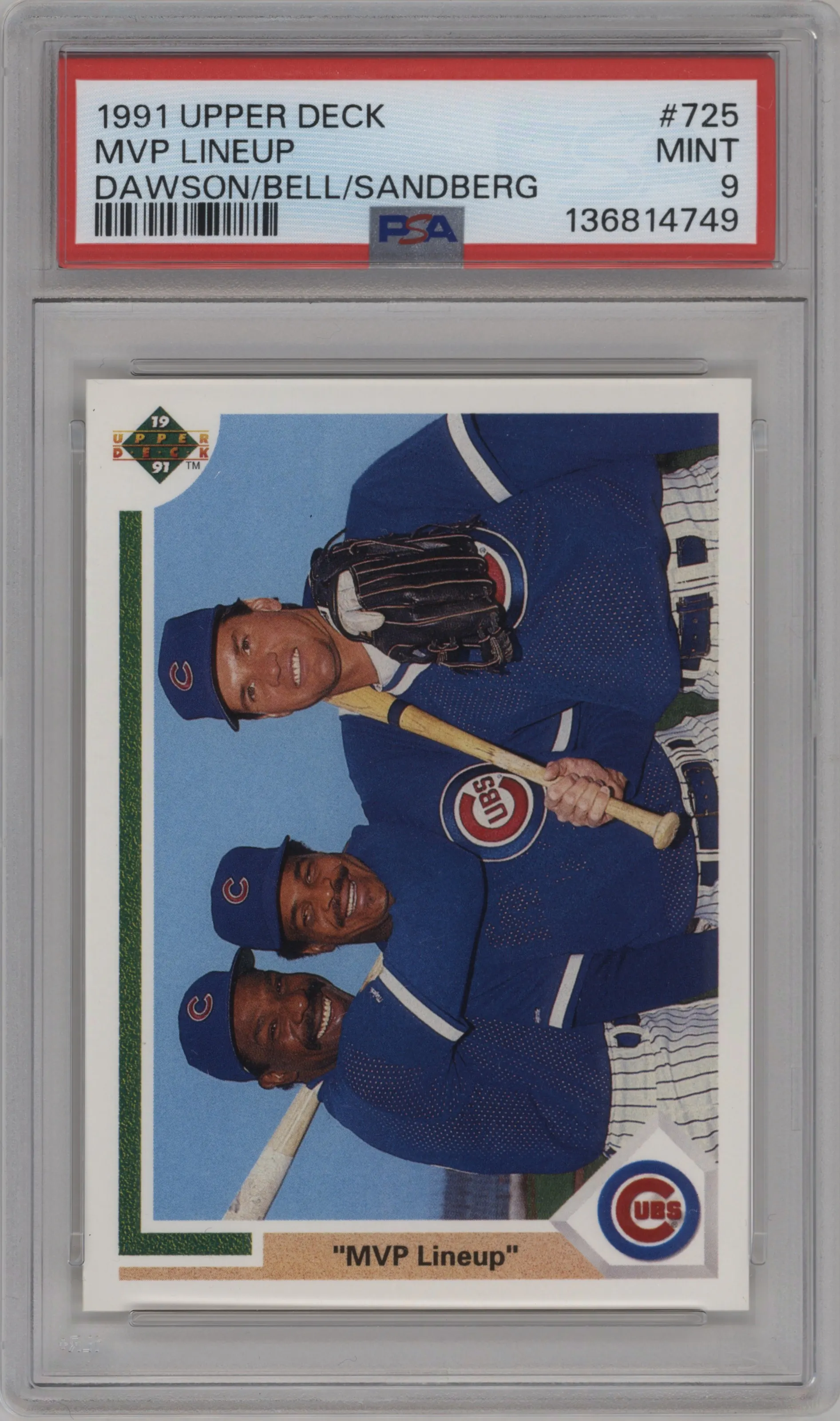 Andre Dawson/George Bell/Ryne Sandberg