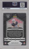 Brock Bowers from the 2024 Panini Mosaic set graded by PSA and given an overall grade of 10.