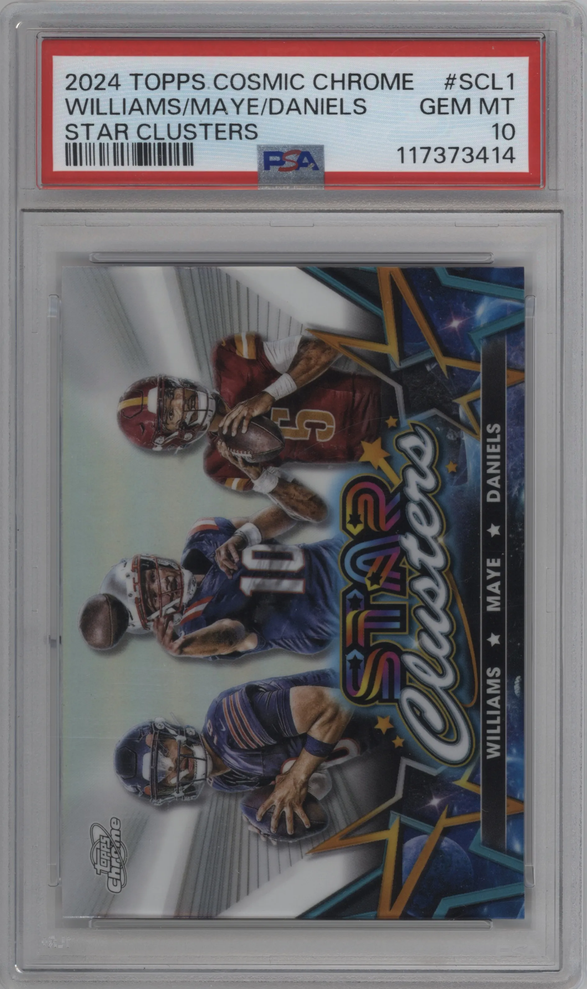 Caleb Williams/Drake Maye/Jayden Daniels