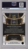 Victor Wembanyama from the 2023-24 Panini Select  set graded by PSA and given an overall grade of 10.