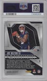 Joe Milton III from the 2024 Panini Prizm set graded by PSA and given an overall grade of 9.