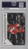 Shohei Ohtani from the 2018 Topps Now set graded by PSA and given an overall grade of 10.