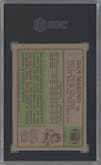 Dan Marino from the 1984 Topps set graded by SGC and given an overall grade of 7.5.