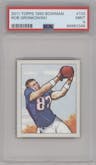 Rob Gronkowski from the 2011 Topps set graded by PSA and given an overall grade of 9.