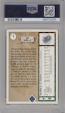 Ken Griffey Jr. from the 1989 Upper Deck set graded by PSA and given an overall grade of 8.