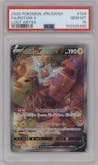 Rotom V from the 2022 Pokemon SWSH JPN set graded by PSA and given an overall grade of 10.