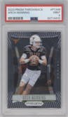 Arch Manning from the 2023 Panini Prizm Throwback set graded by PSA and given an overall grade of 9.