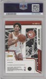 Jalen Johnson from the 2021-22 Panini Mosaic  set featuring a Gold Mosaic parallel graded by PSA and given an overall grade of 10.
