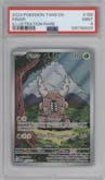 Pinsir from the 2024 Pokemon SV set graded by PSA and given an overall grade of 9.