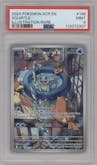 Squirtle from the 2024 Pokemon SV set graded by PSA and given an overall grade of 9.
