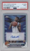 Brandon Miller from the 2023-24 Topps Chrome set featuring a Refractor parallel graded by PSA and given an overall grade of 9.