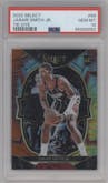 Jabari Smith Jr. from the 2022-23 Panini Select set featuring a Tie-Dye parallel graded by PSA and given an overall grade of 10.