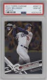 Cody Bellinger from the 2017 Topps Chrome Update Series set graded by PSA and given an overall grade of 10.