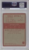 Mike Ditka from the 1965 Philadelphia set graded by PSA and given an overall grade of 6.