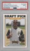 Andrew McCutchen from the 2005 Topps Updates and Highlights set graded by PSA and given an overall grade of 9.