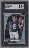 Rome Odunze from the 2024 Panini Prizm set graded by SGC and given an overall grade of 10.