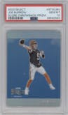 Joe Burrow from the 2023 Panini Select set featuring a Prizm parallel graded by PSA and given an overall grade of 10.
