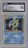 Gyarados from the 2016 Pokemon XY set graded by CSG and given an overall grade of 10.