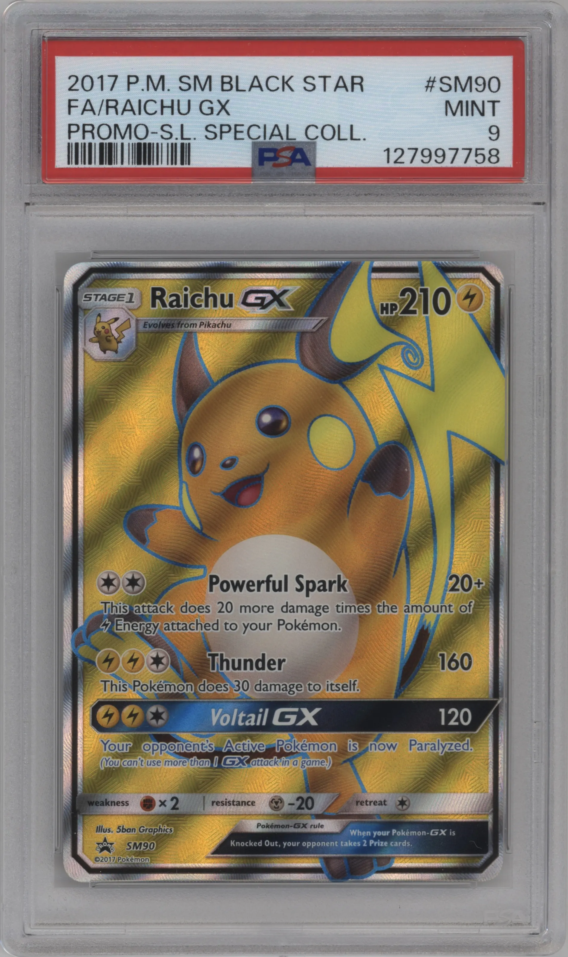 Raichu GX
