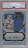 Sam LaPorta from the 2023 Panini Select set graded by PSA and given an overall grade of 9.