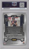C.J. Stroud from the 2023 Panini Prizm set graded by PSA and given an overall grade of 10.
