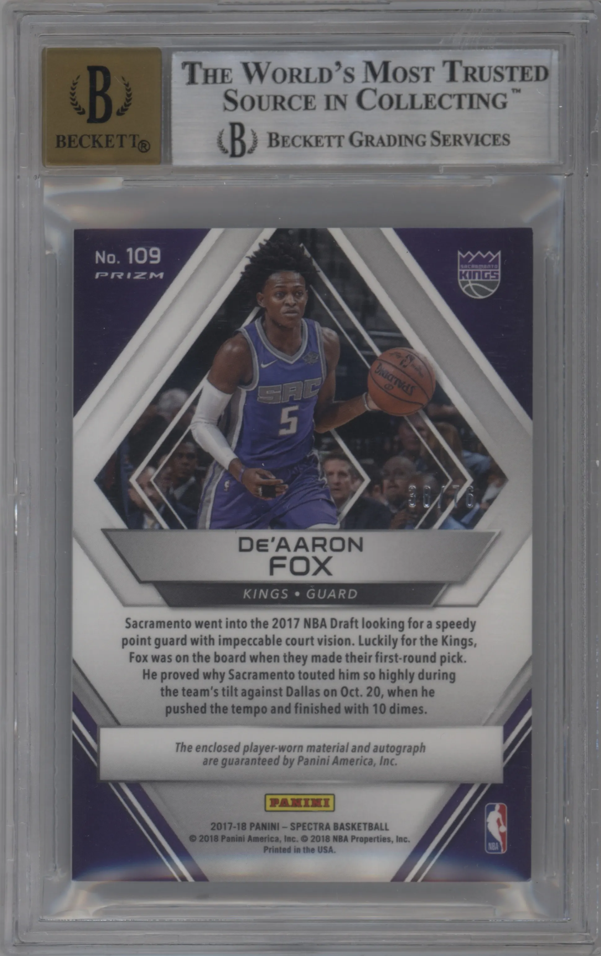 De'Aaron Fox