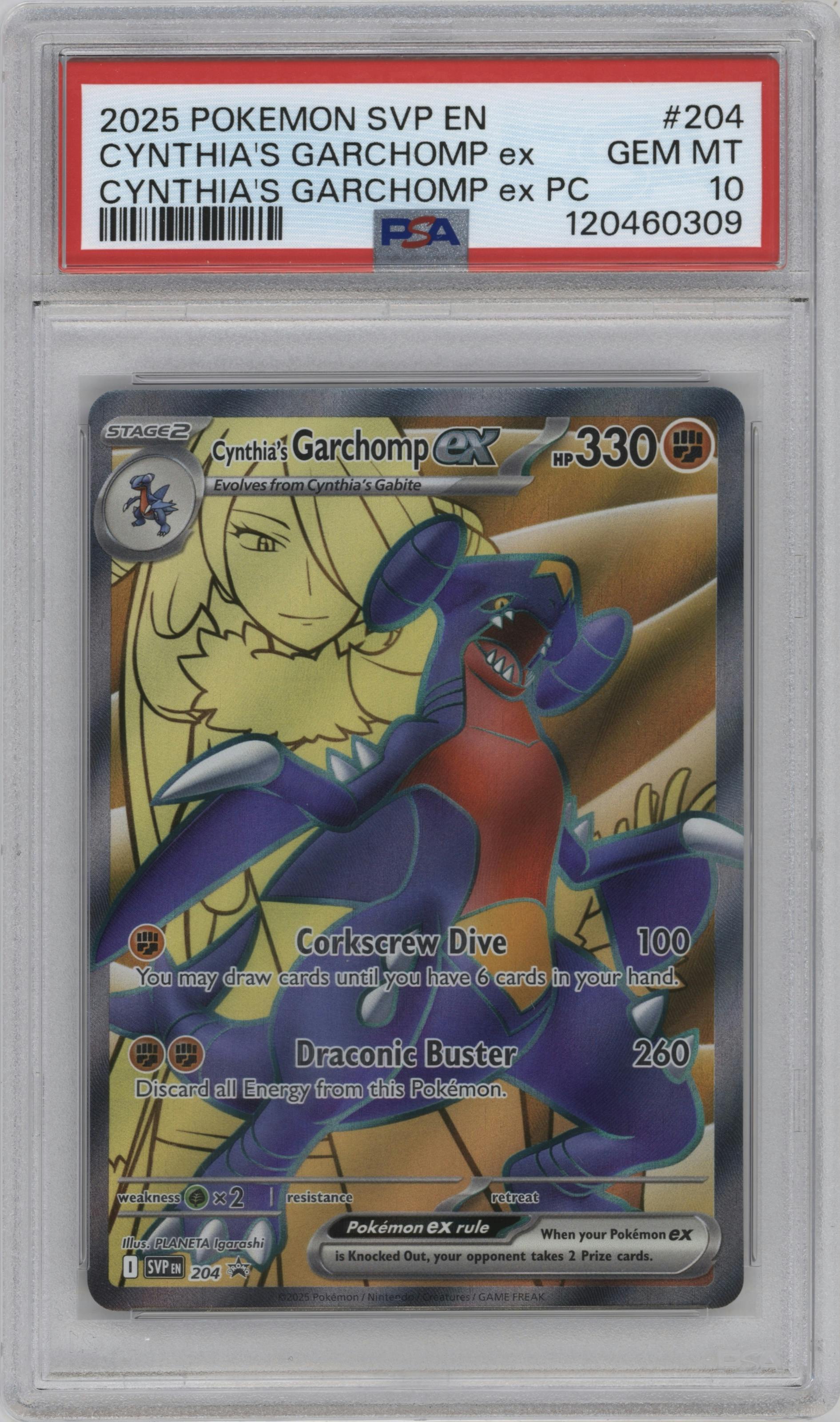 Cynthia's Garchomp ex