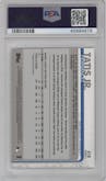 Fernando Tatis Jr. from the 2019 Topps Series 2 set graded by PSA and given an overall grade of 10.