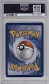 M Mewtwo EX from the 2015 Pokemon XY set graded by PSA and given an overall grade of 8.