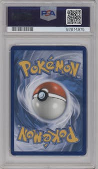 Charizard/Braixen GX from the 2019 Pokemon S&M  set graded by PSA and given an overall grade of 10.