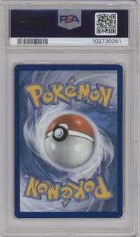 Single Strike Urshifu VMAX from the 2021 Pokemon SWSH set graded by PSA and given an overall grade of 9.