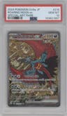 Roaring Moon ex from the 2024 Pokemon SV JPN set graded by PSA and given an overall grade of 10.