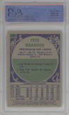 Pete Maravich from the 1975-76 Topps set graded by PSA and given an overall grade of 8.